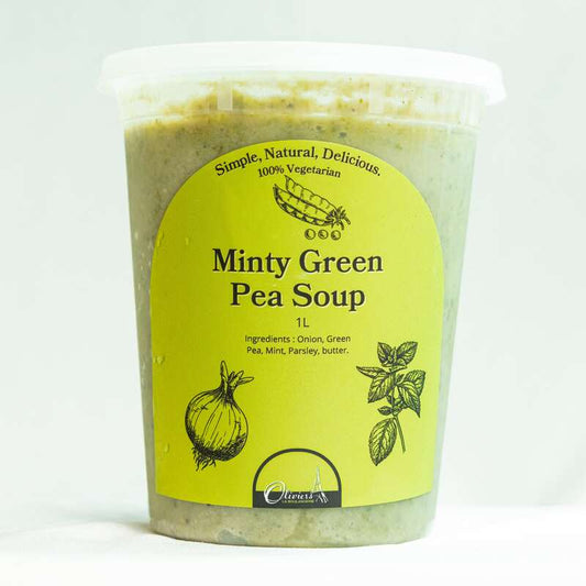 Minty Green Pea Soup